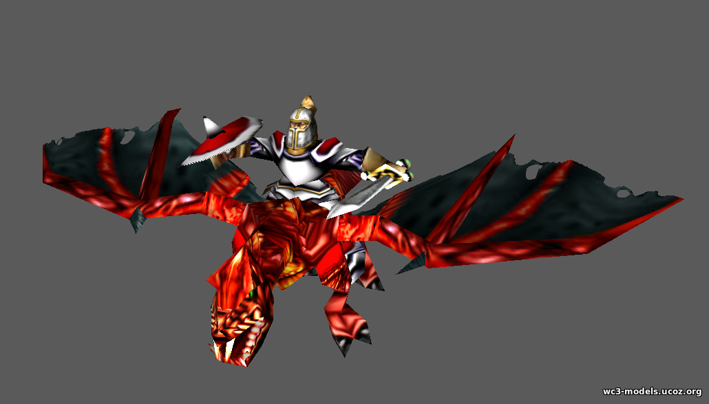 Footman Red Dragon Rider