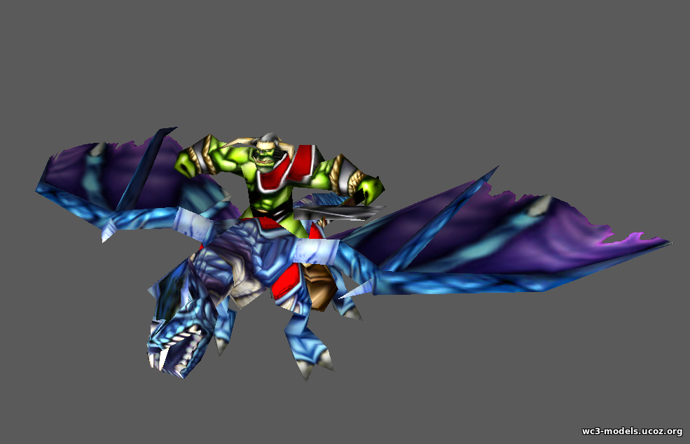 Grunt Blue Dragon Rider