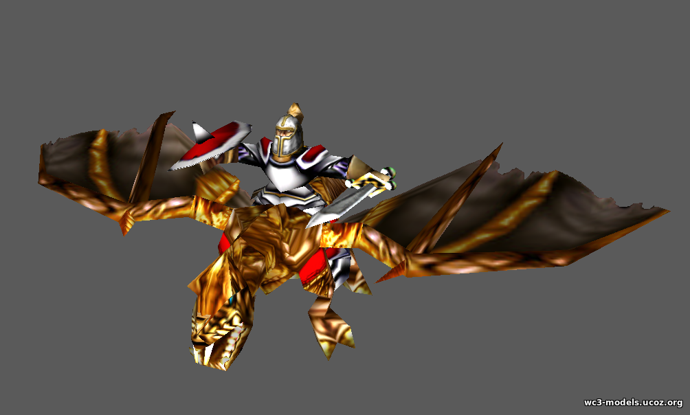Footman Bronce Dragon Rider